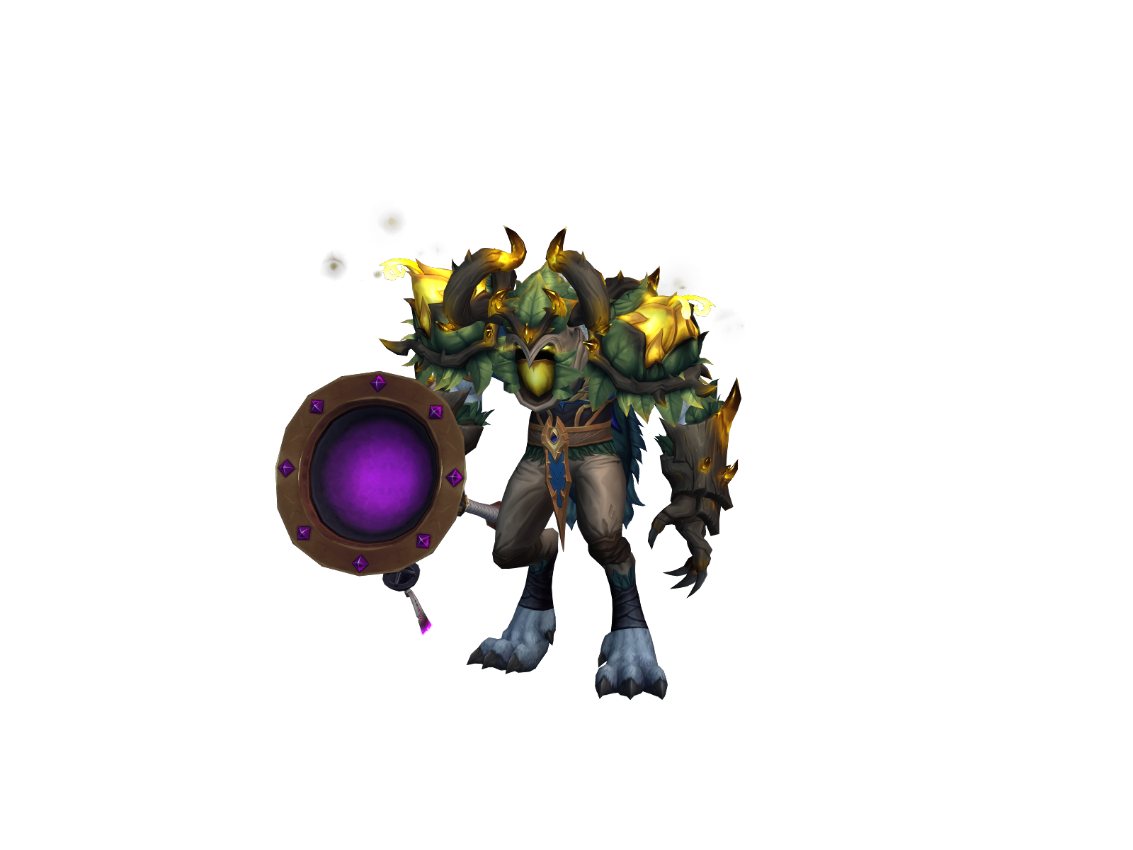 Biteshard 3D character render