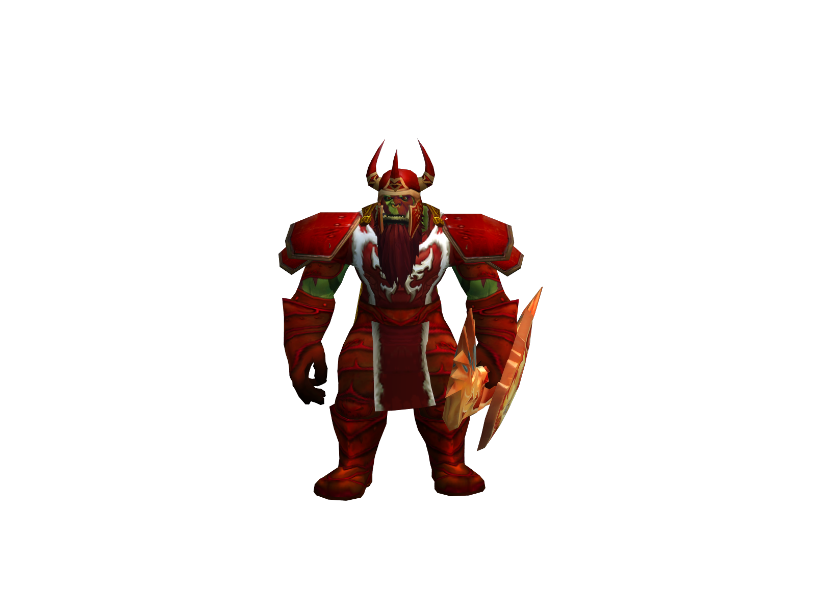 Fernorc 3D character render