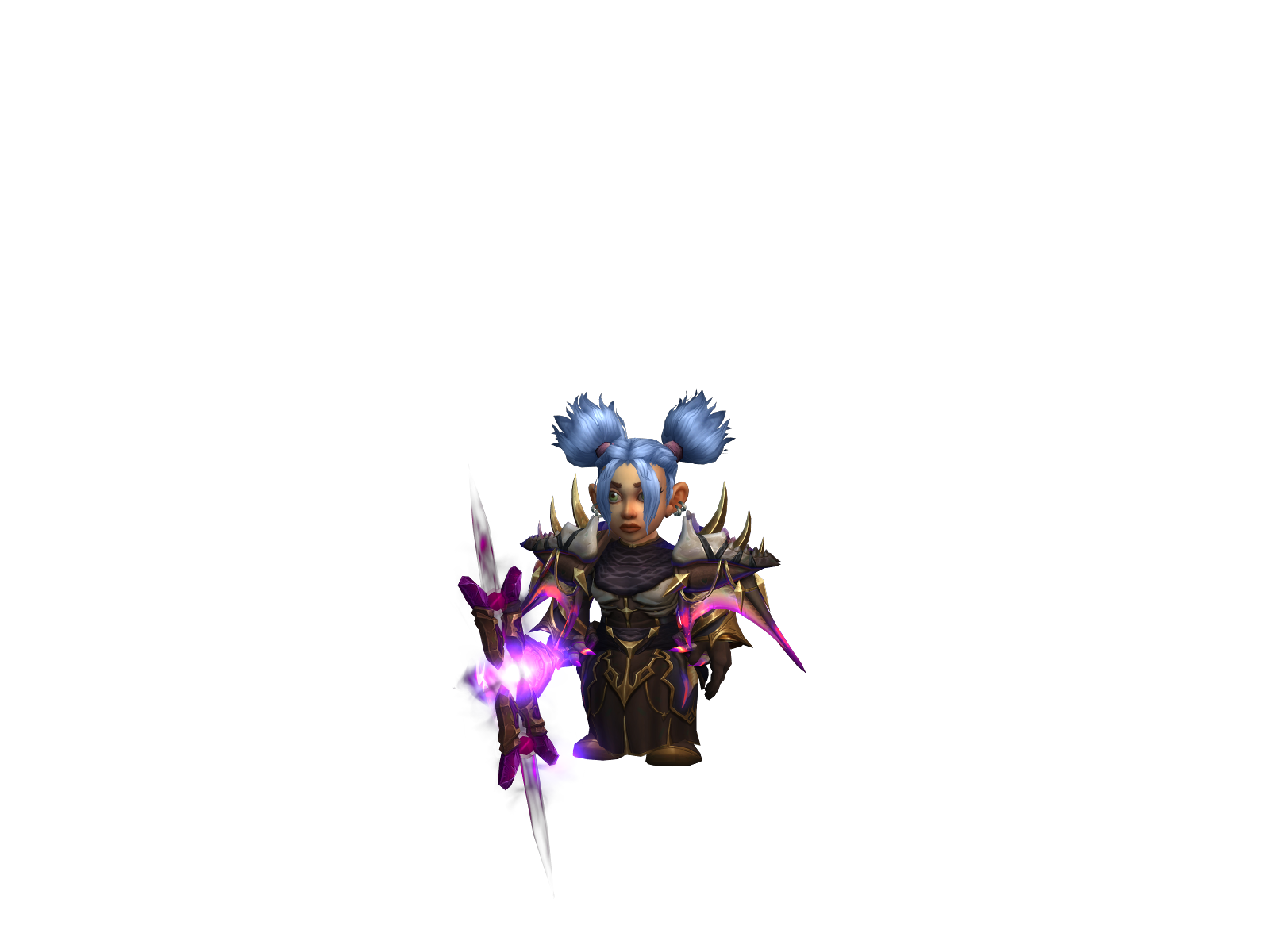 Hòttydotty 3D character render