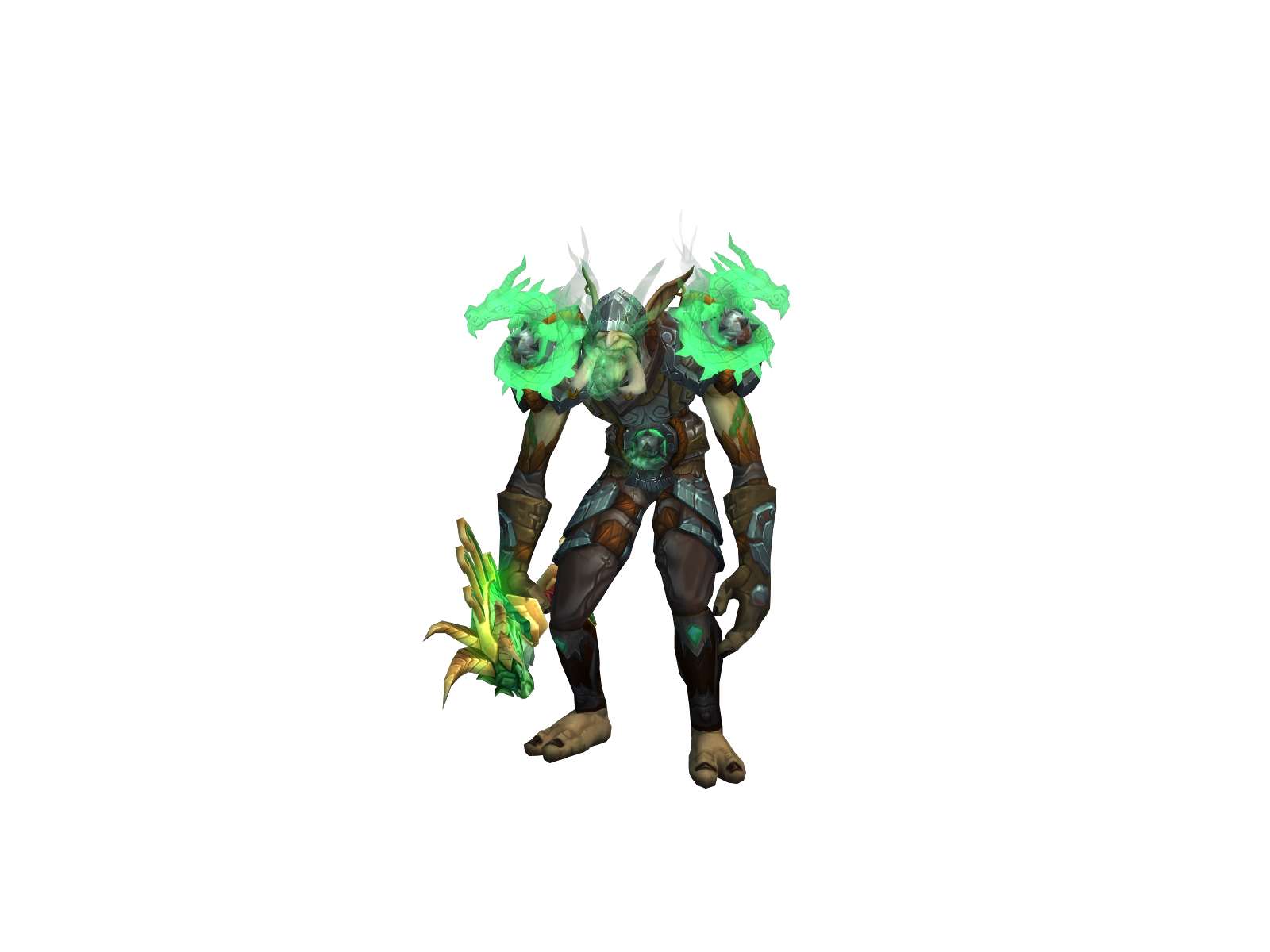 Numbaonemonk 3D character render