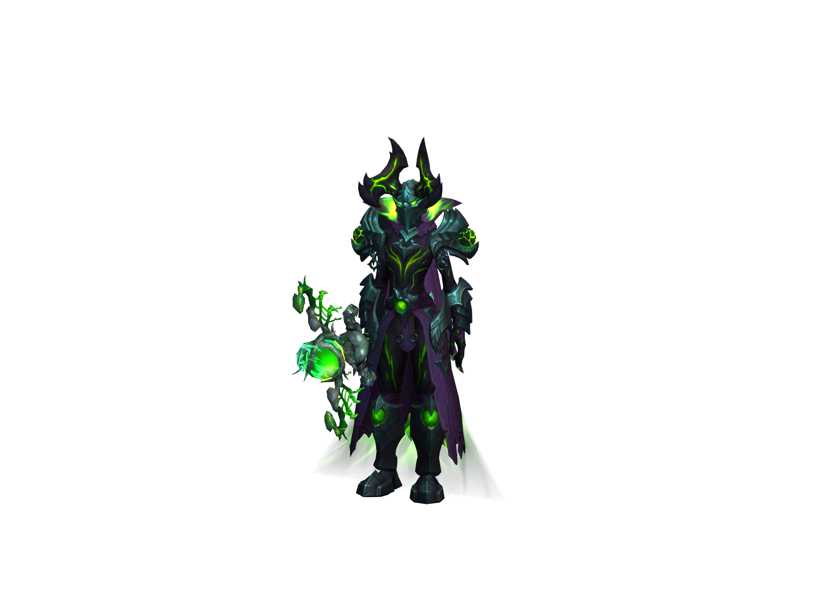 Mintharraw 3D character render