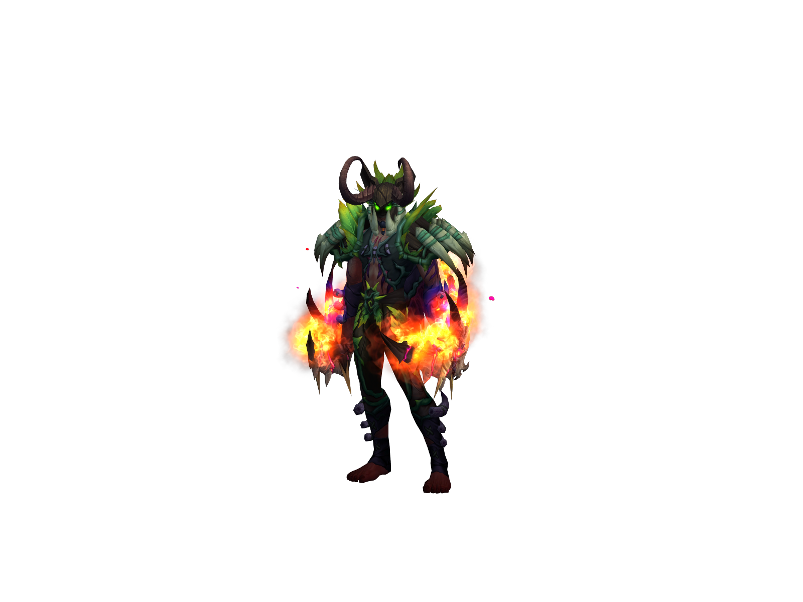 Dracoscythe 3D character render