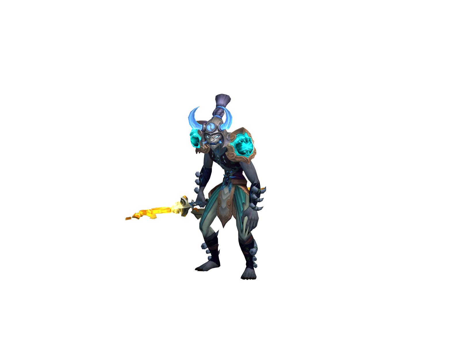 Granett 3D character render