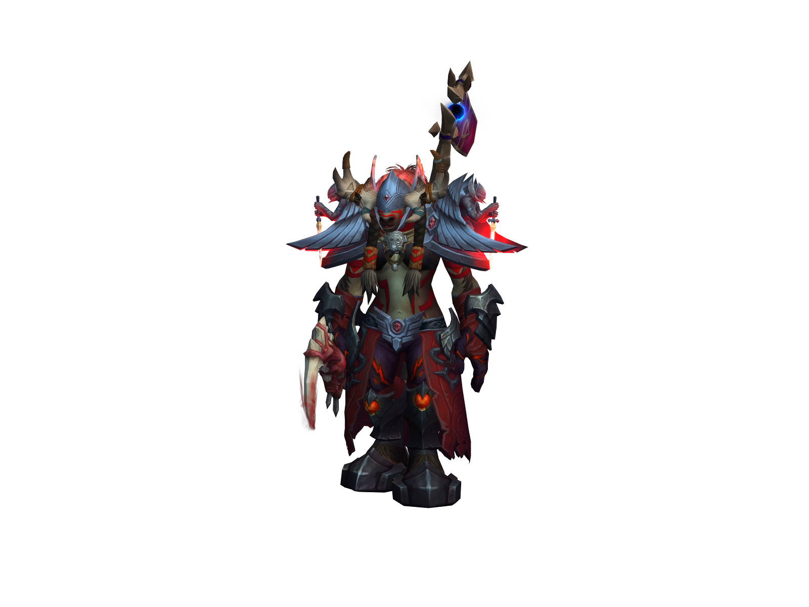 Yakkadee 3D character render