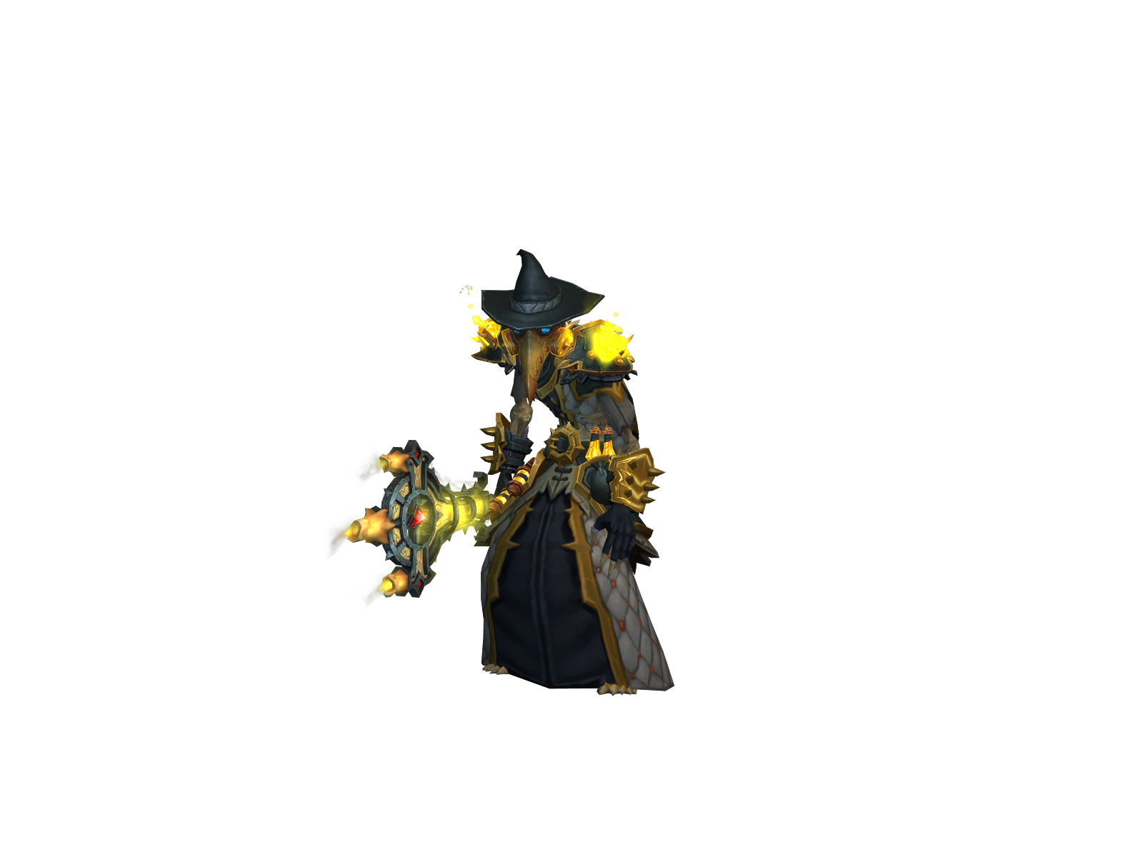 Shadowstrain 3D character render