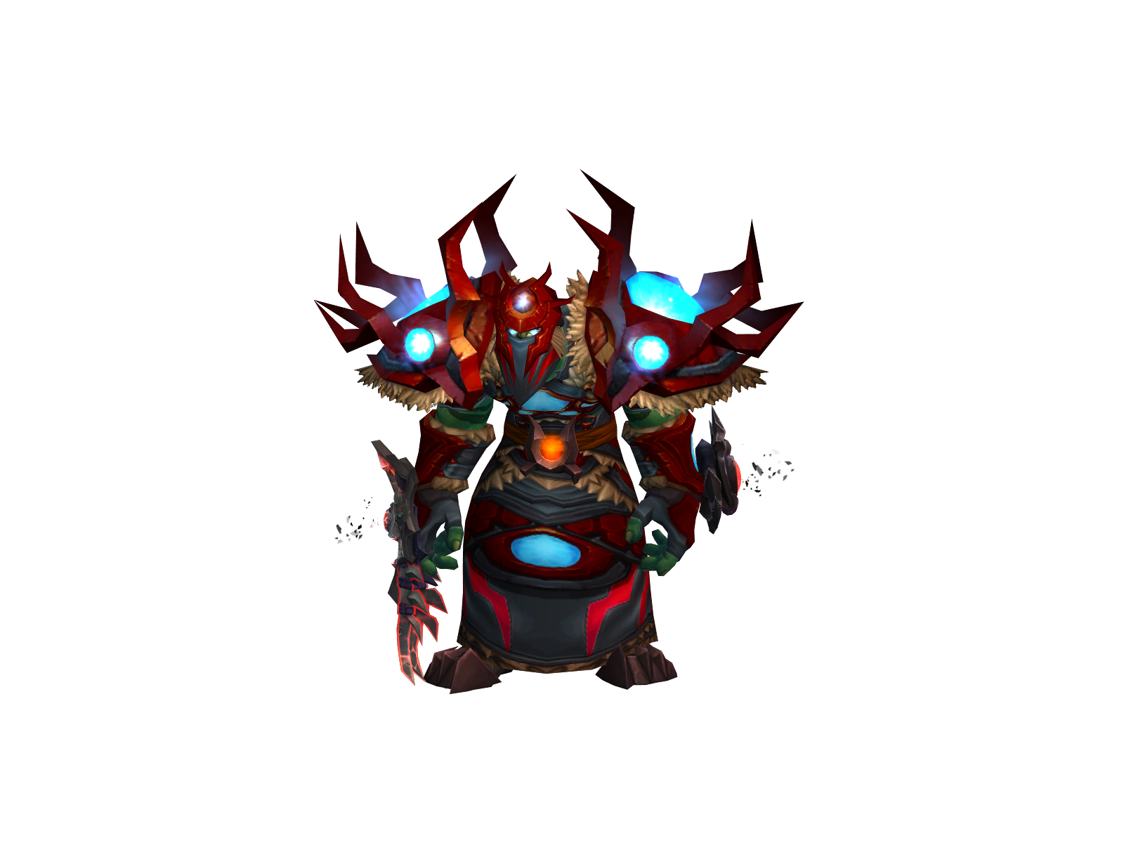Tickleshyts 3D character render