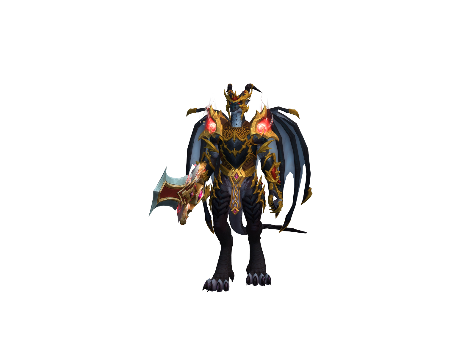 Rhaegyr 3D character render