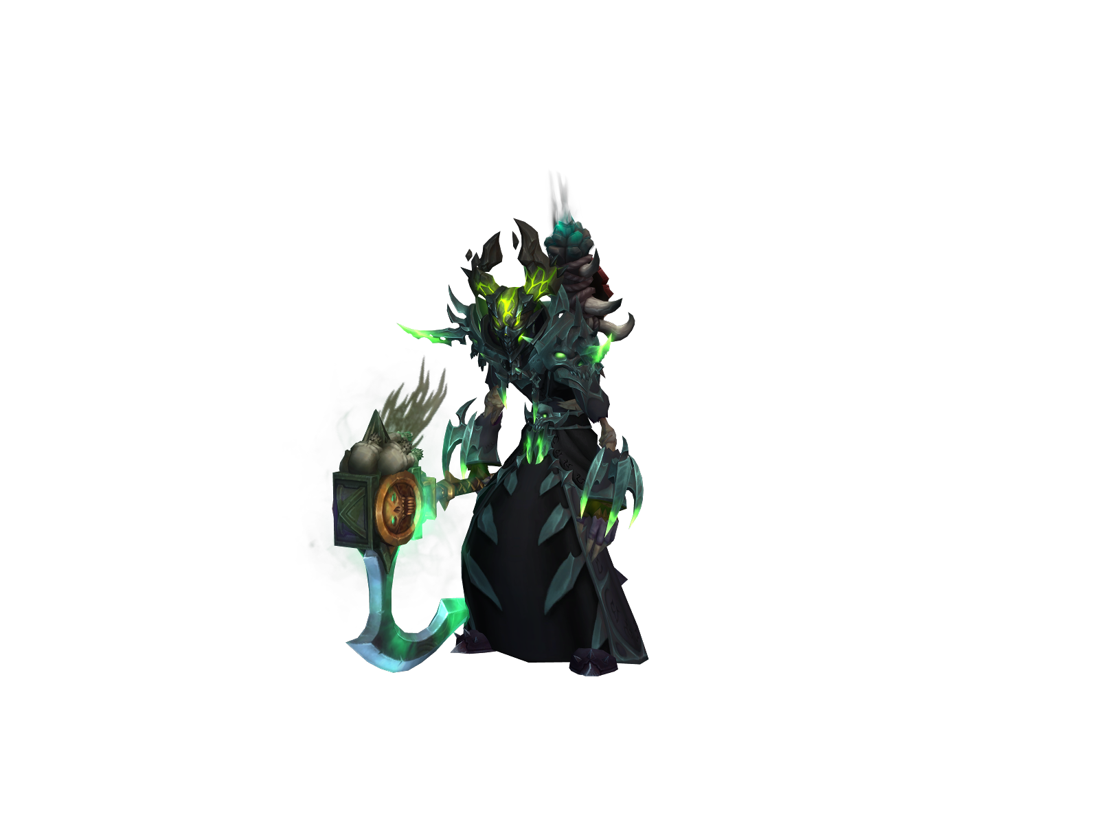 Ráith 3D character render