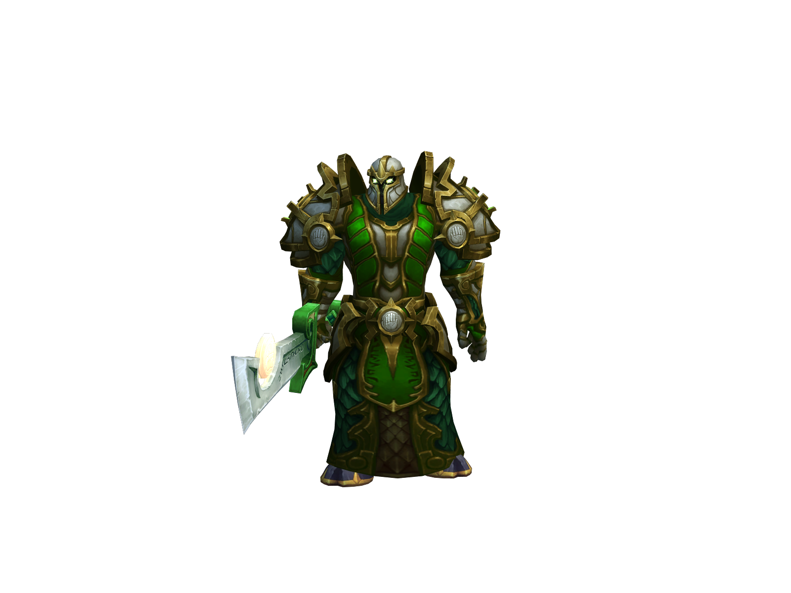 Retribation 3D character render