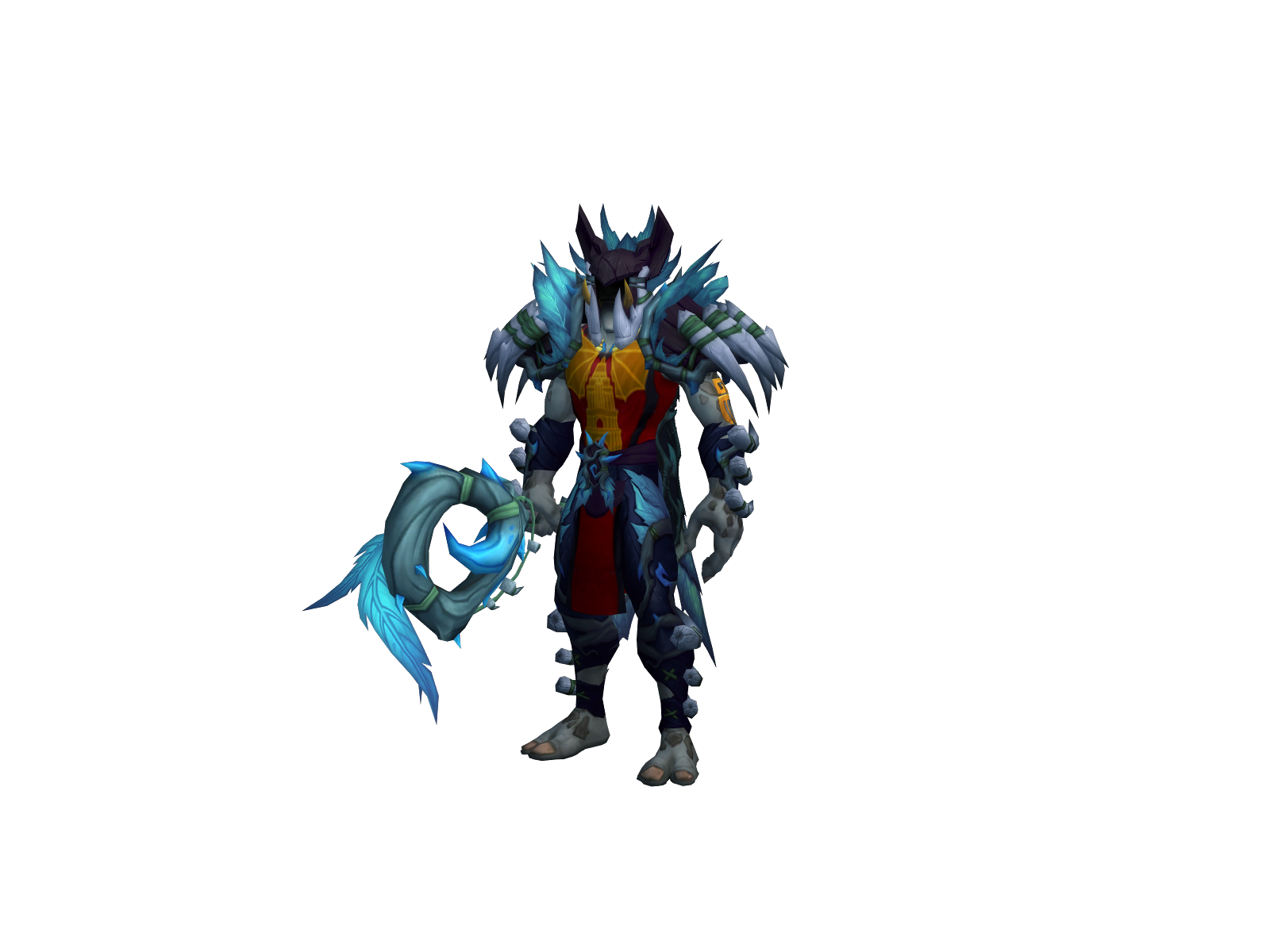 Narrcat 3D character render