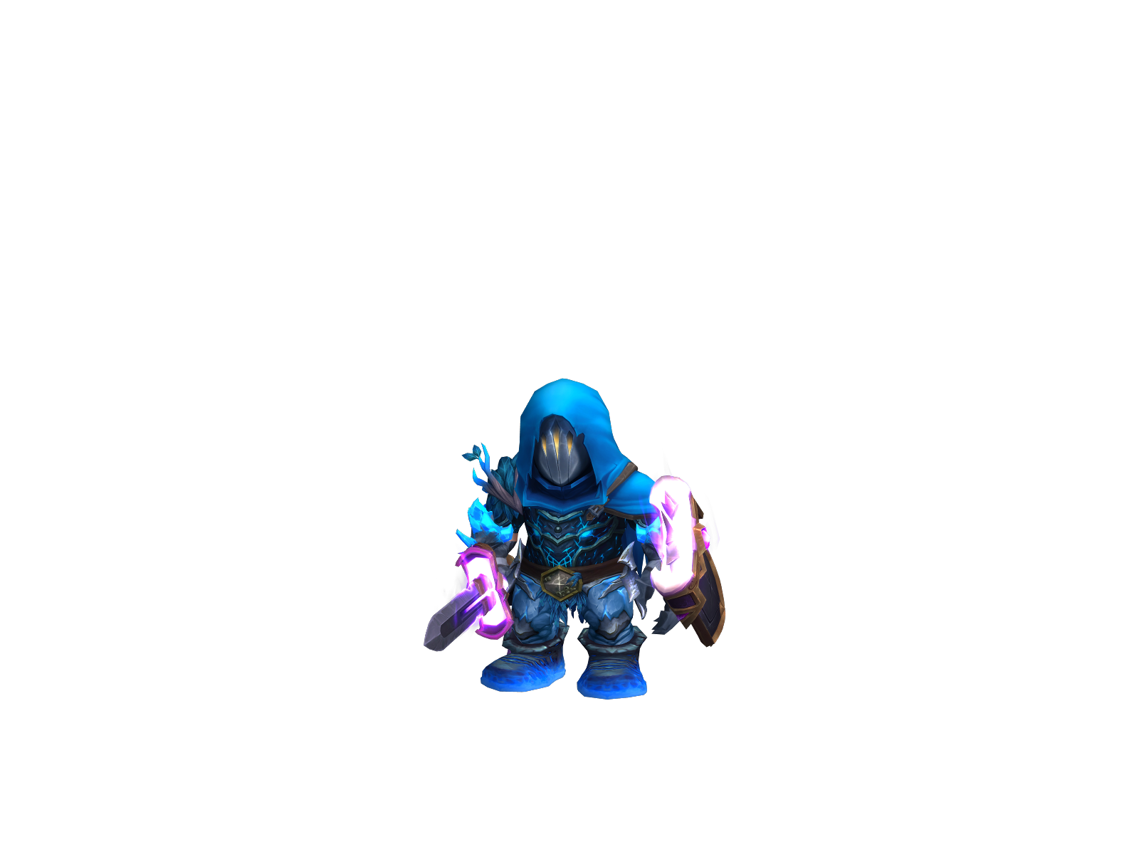 Clerond 3D character render