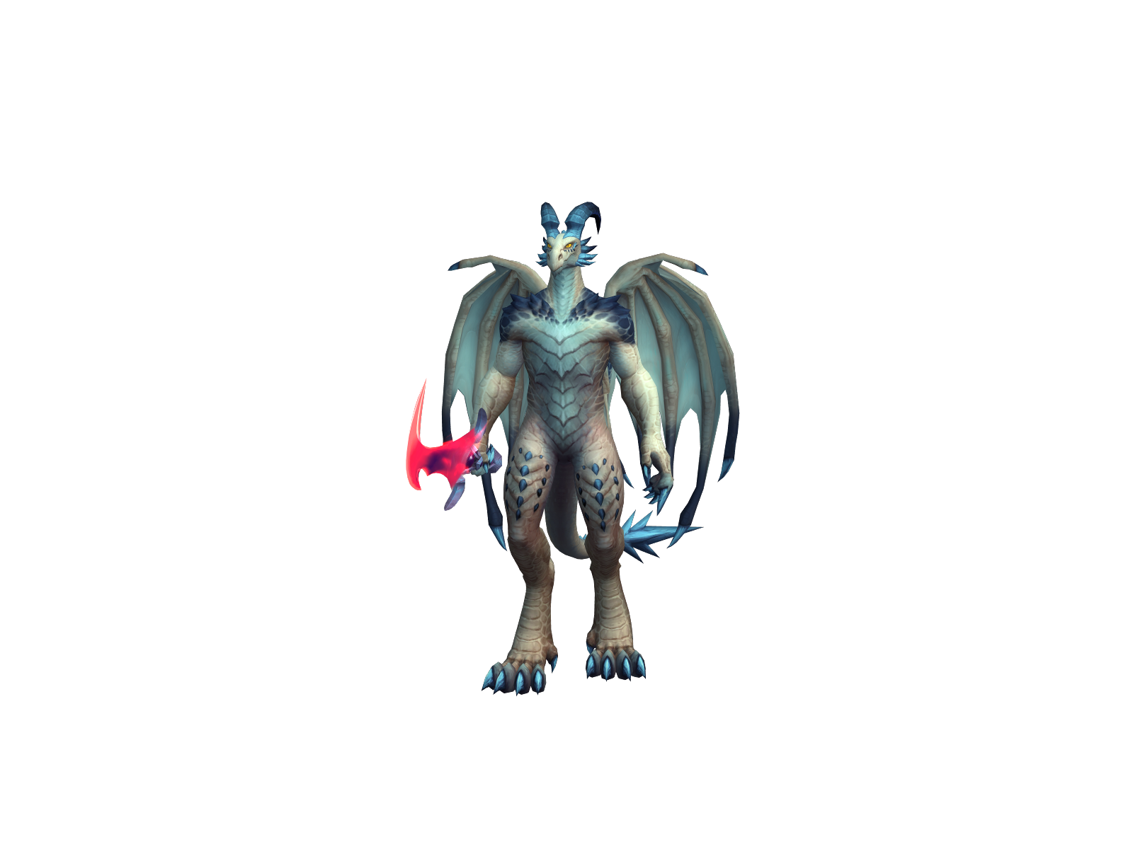 Eell 3D character render