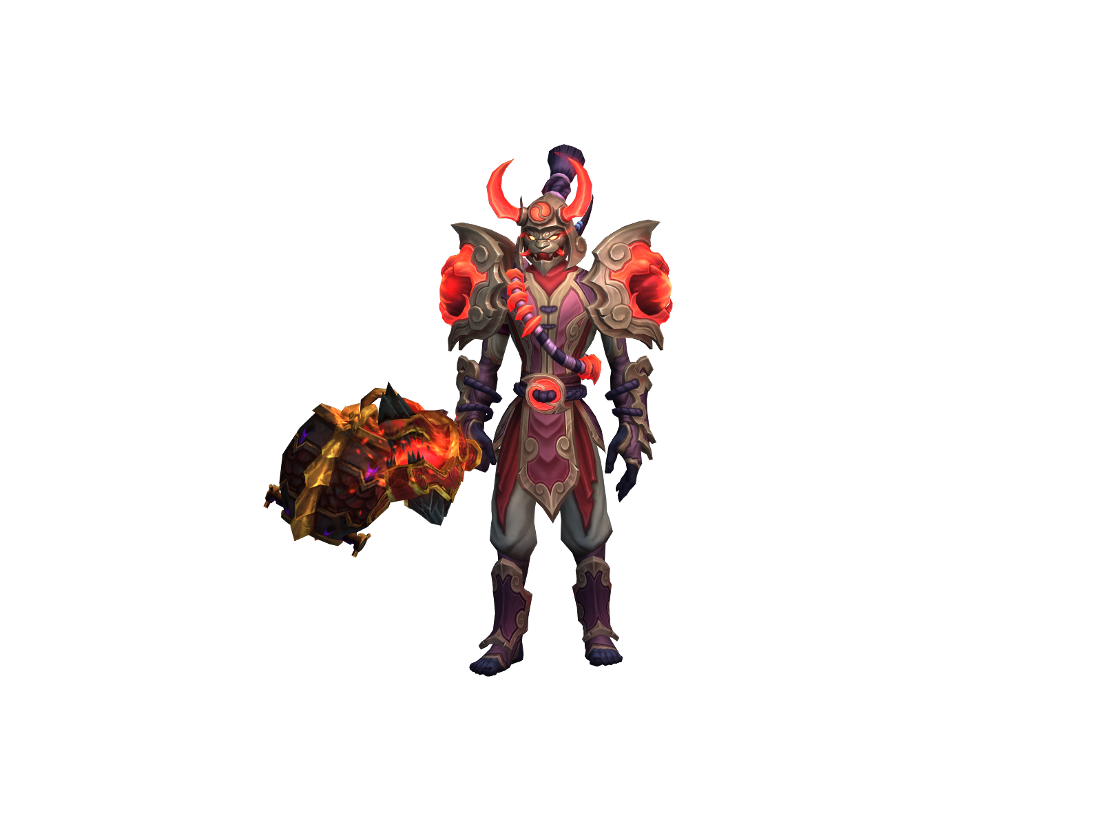 Clahmydiahh 3D character render