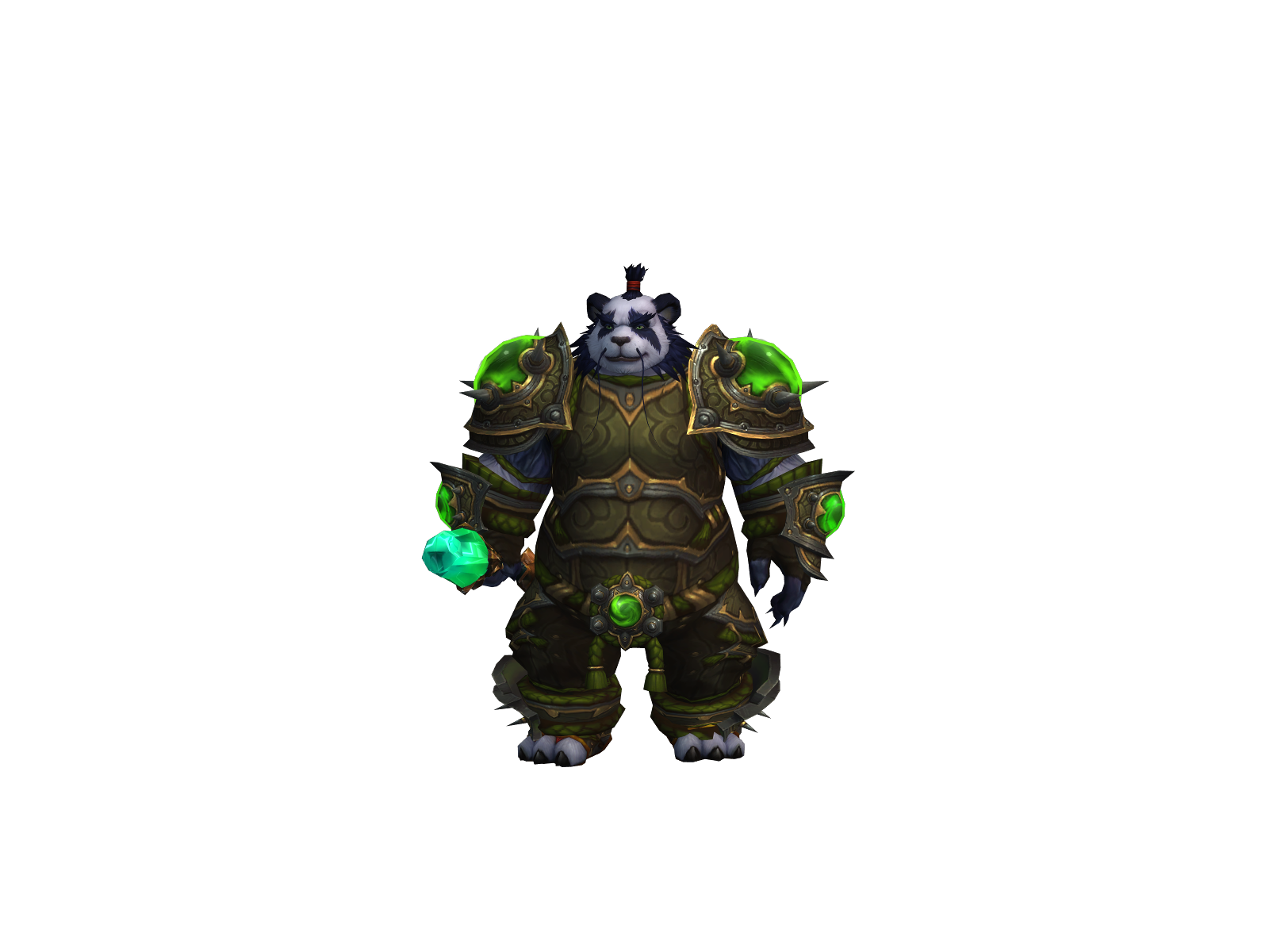 Gonede 3D character render