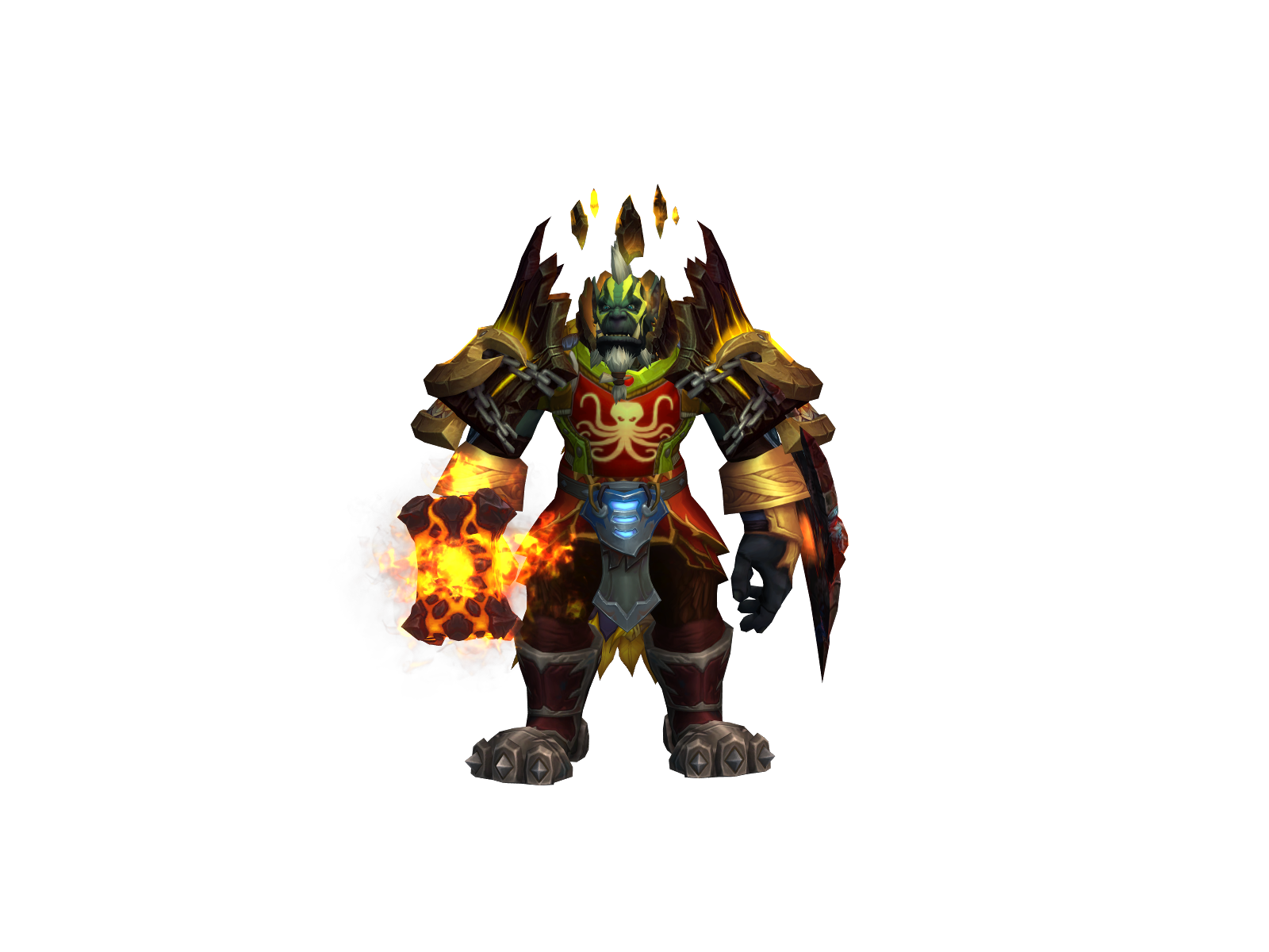 Tunkra 3D character render