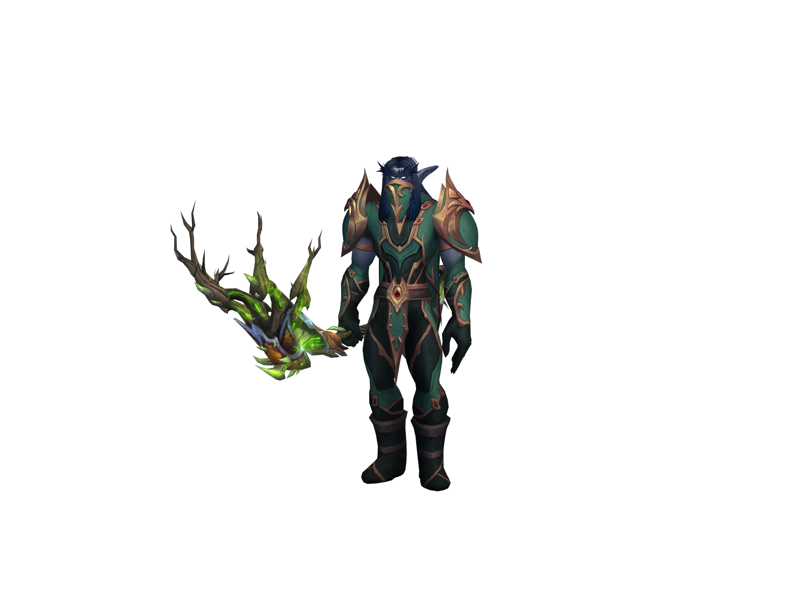 Spellcodex 3D character render