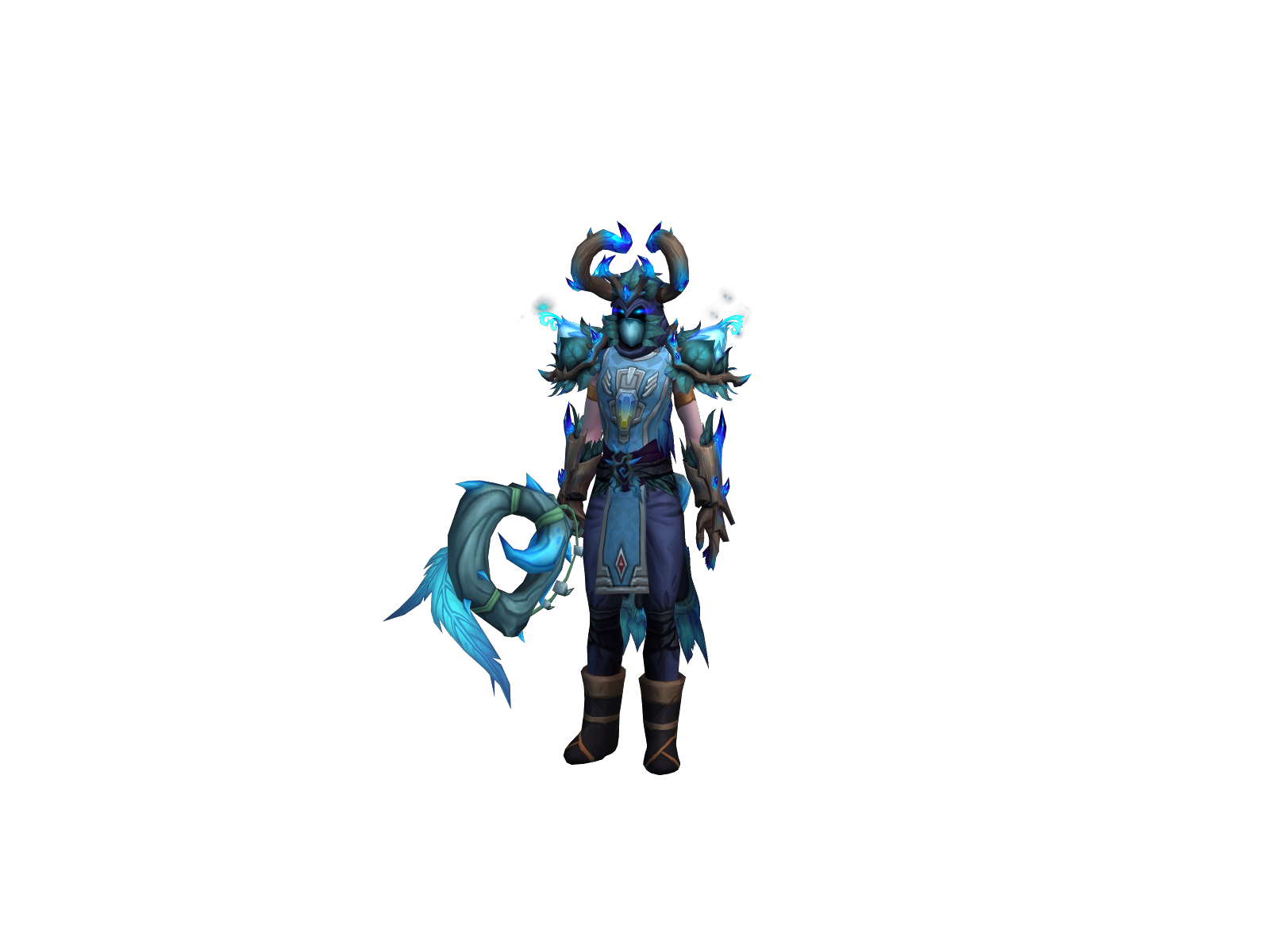 Asahe 3D character render
