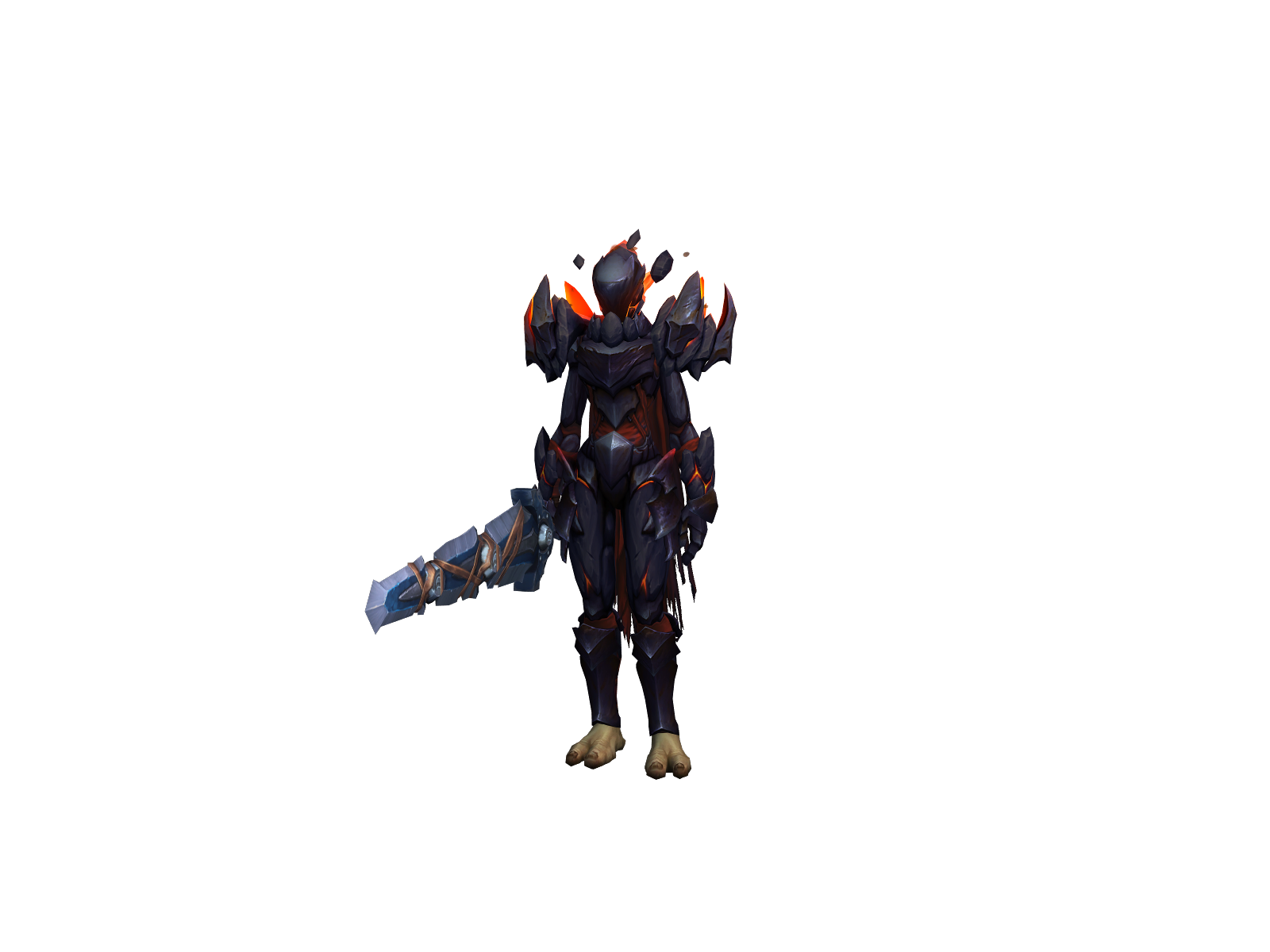 Huzhawarr 3D character render