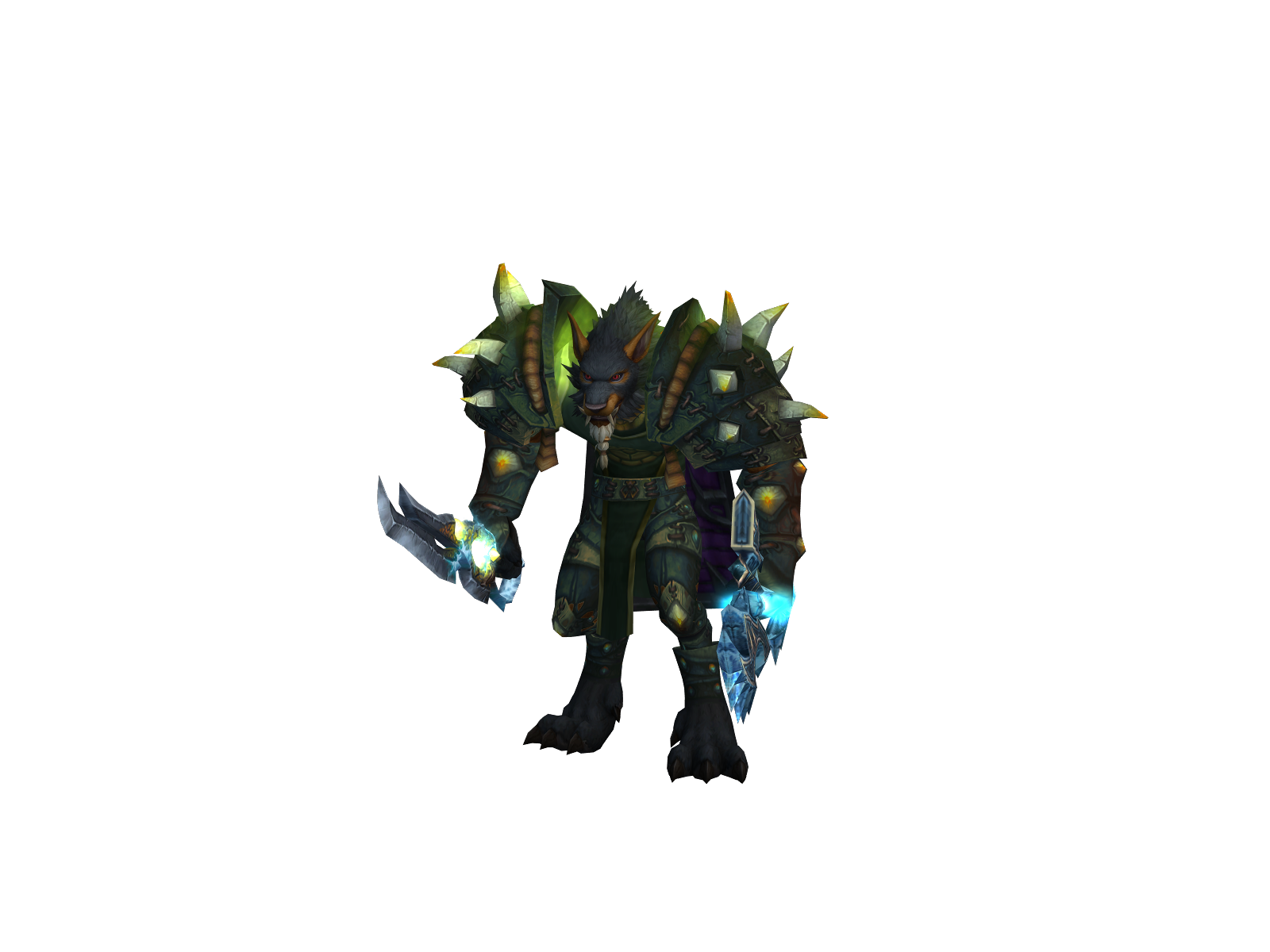 Ashslayer 3D character render