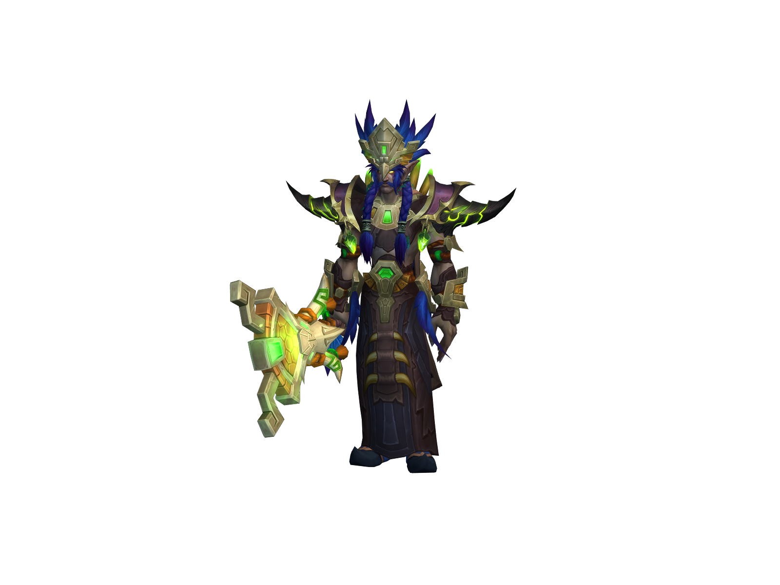 Warchud 3D character render