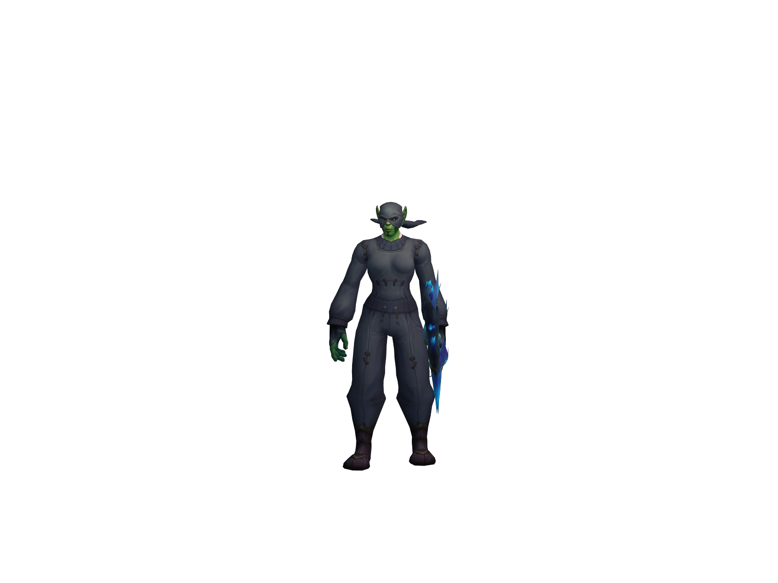 Nighthok 3D character render