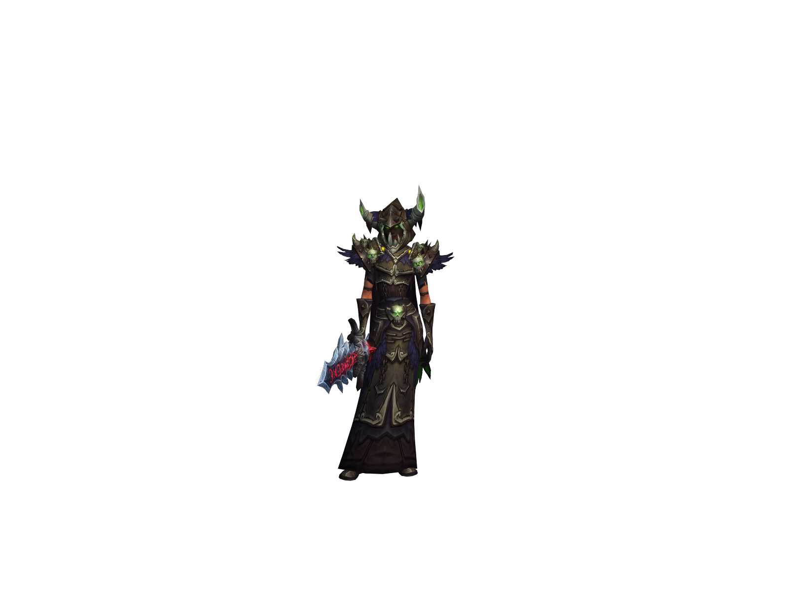 Moufette 3D character render