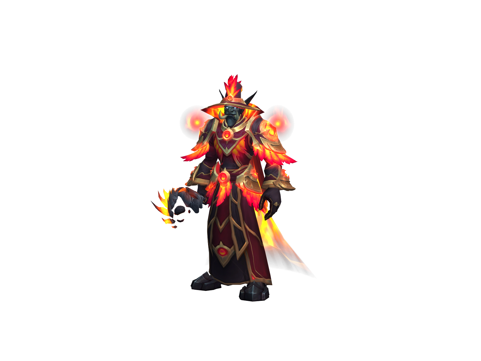Awn 3D character render