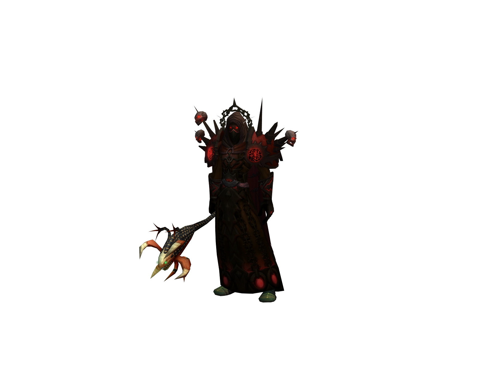 Demonwomb 3D character render