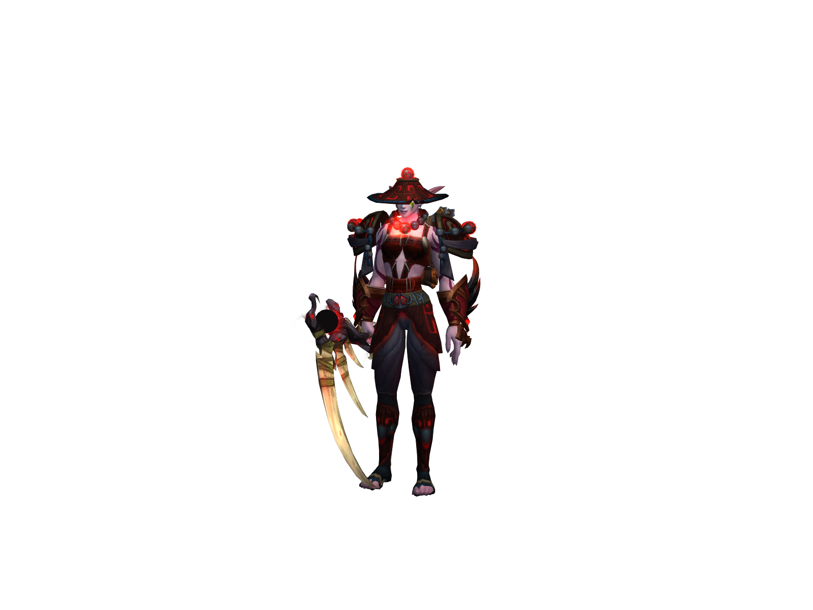 Amyla 3D character render