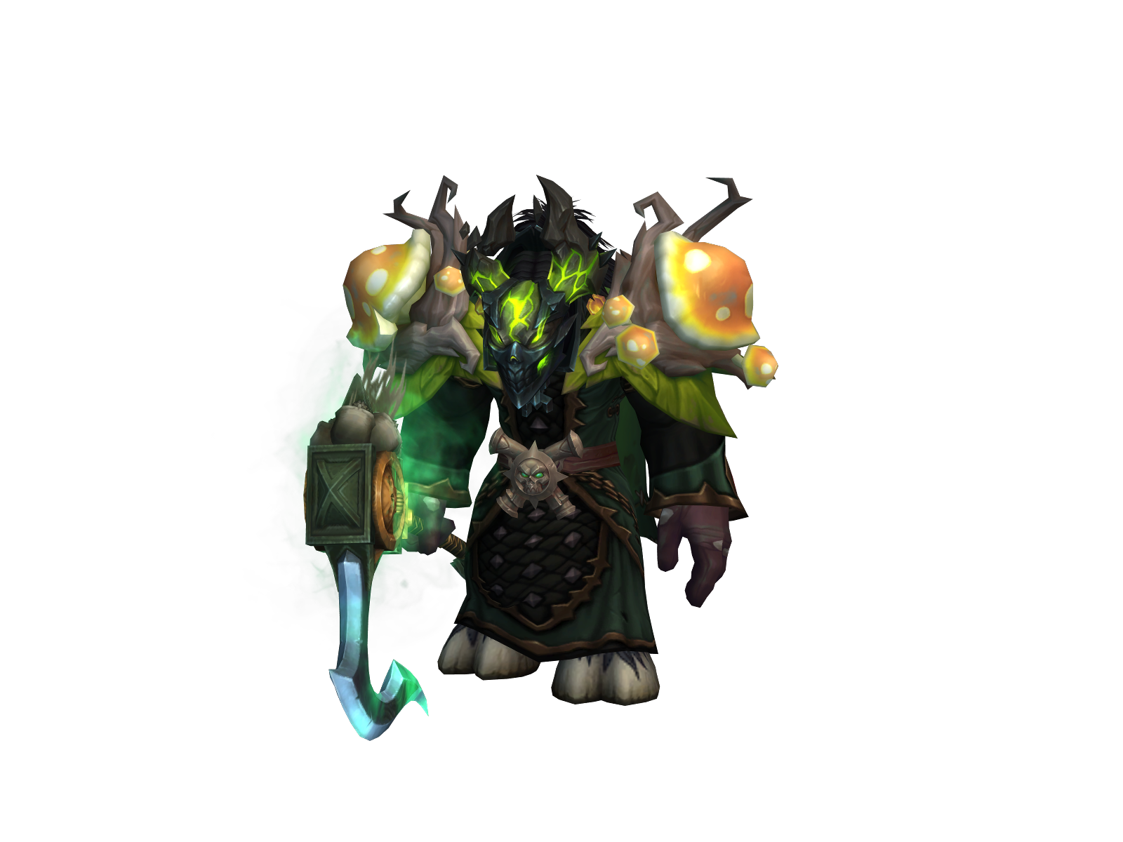 Soberaff 3D character render