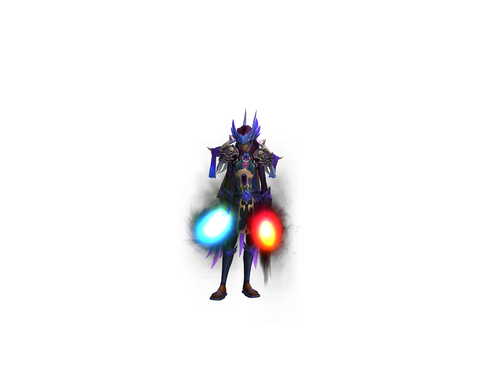 Reyskywalkær 3D character render