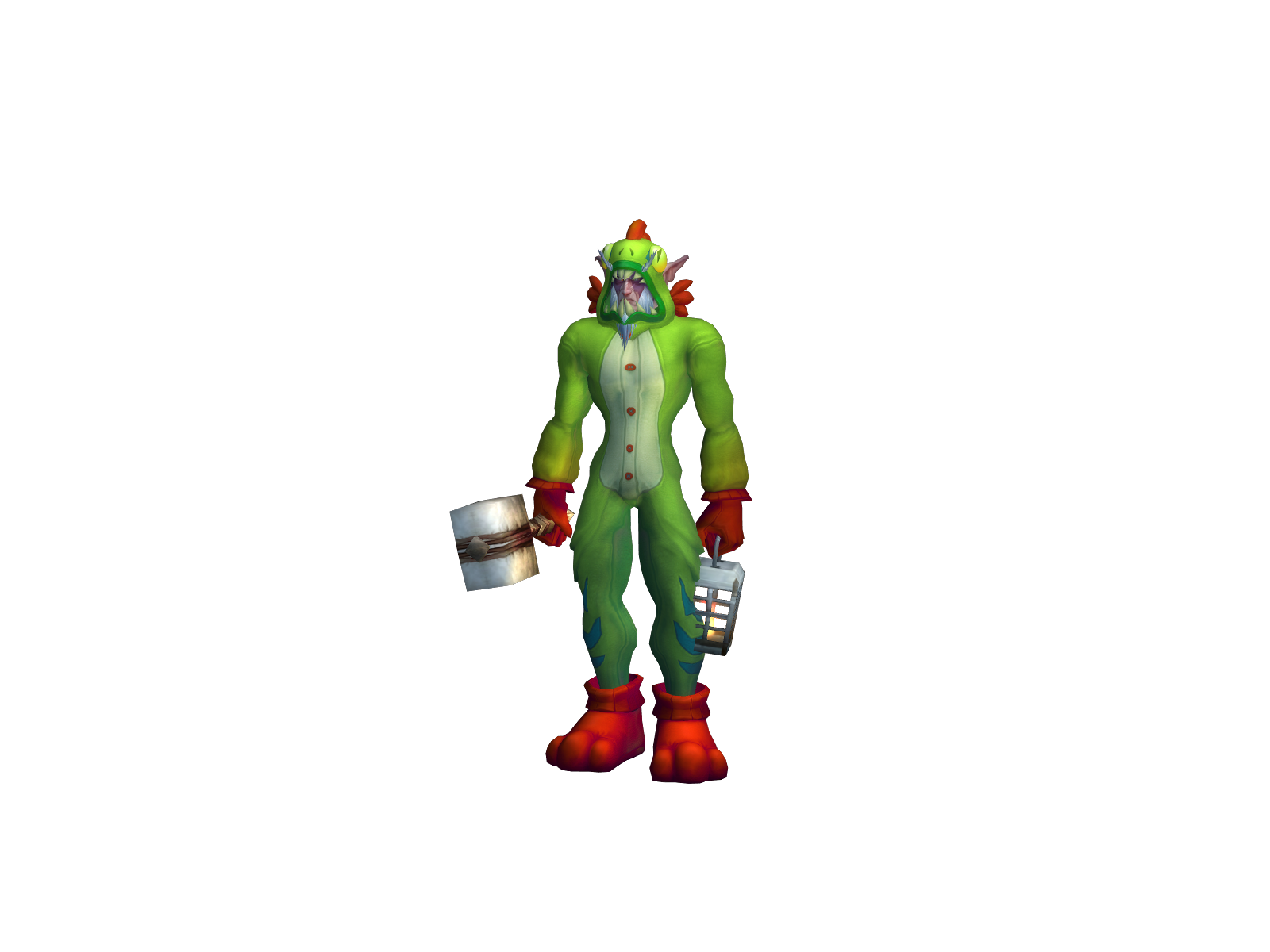 Aglizzie 3D character render