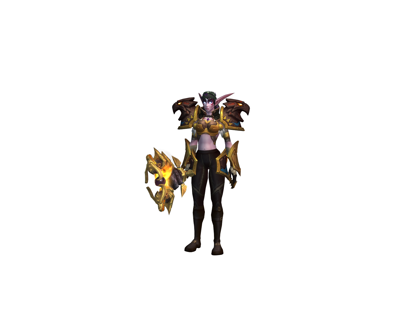 Drucrest 3D character render