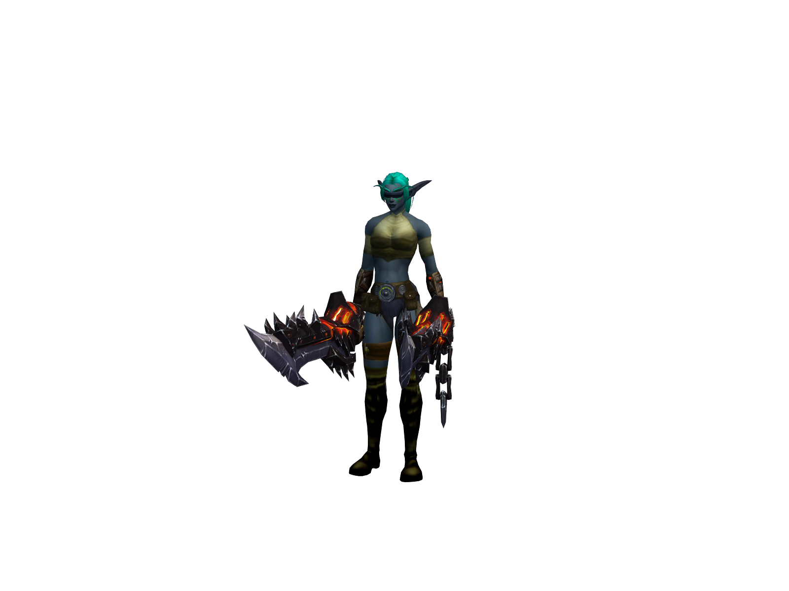 Vexcey 3D character render