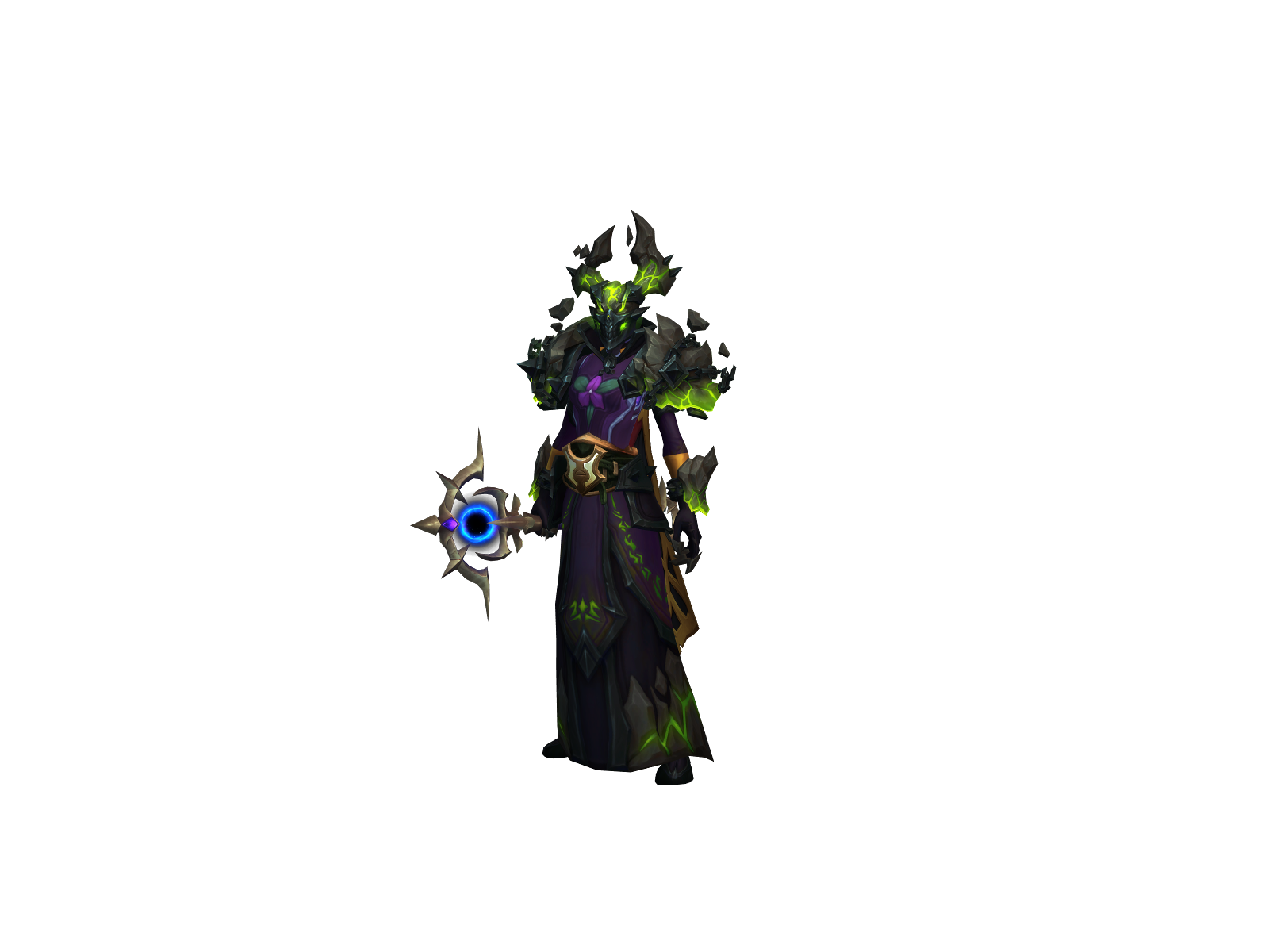 Warmworm 3D character render