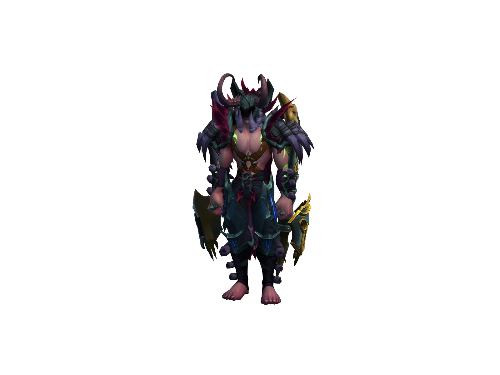 Devildenam 3D character render
