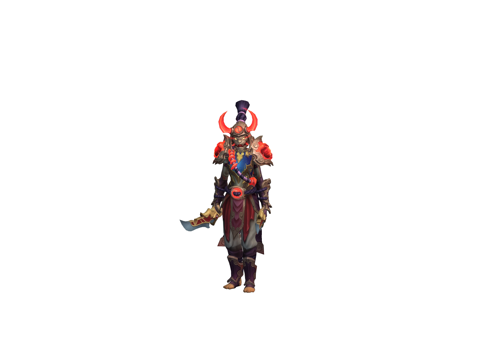 Dmaf 3D character render