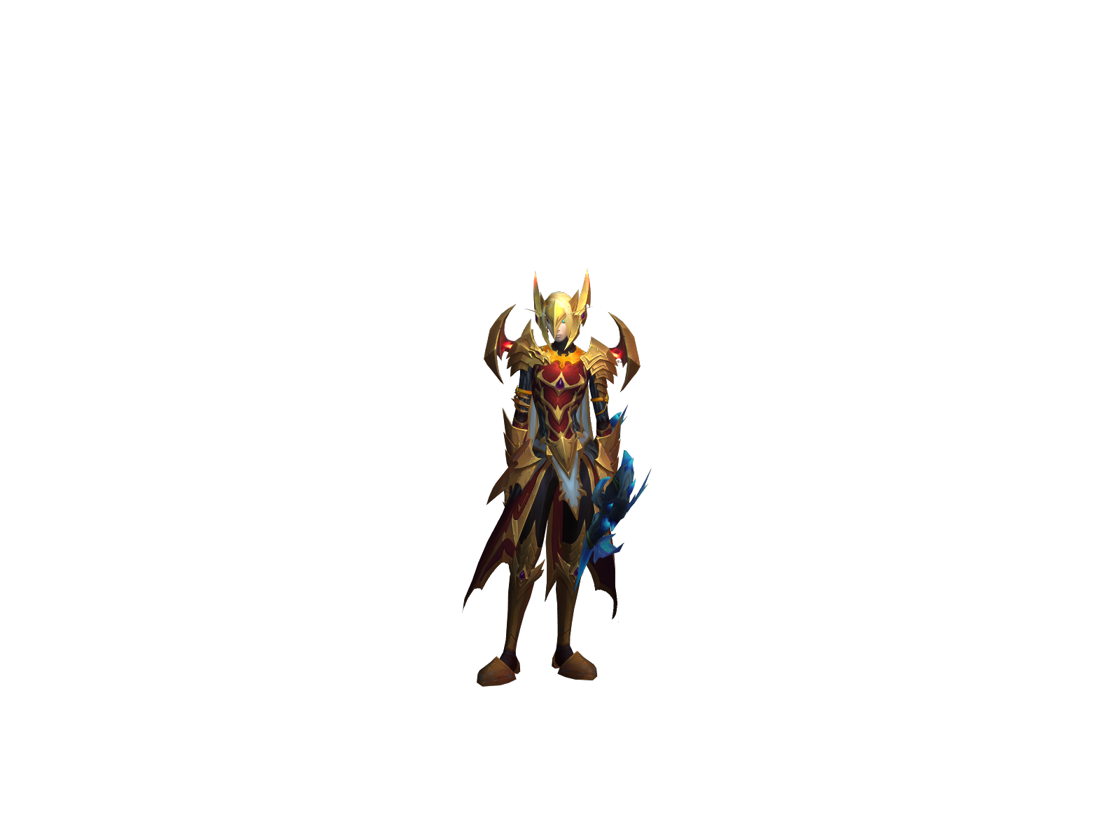 Drakess 3D character render