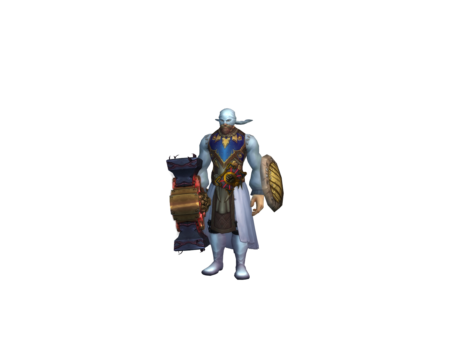 Ddammu 3D character render