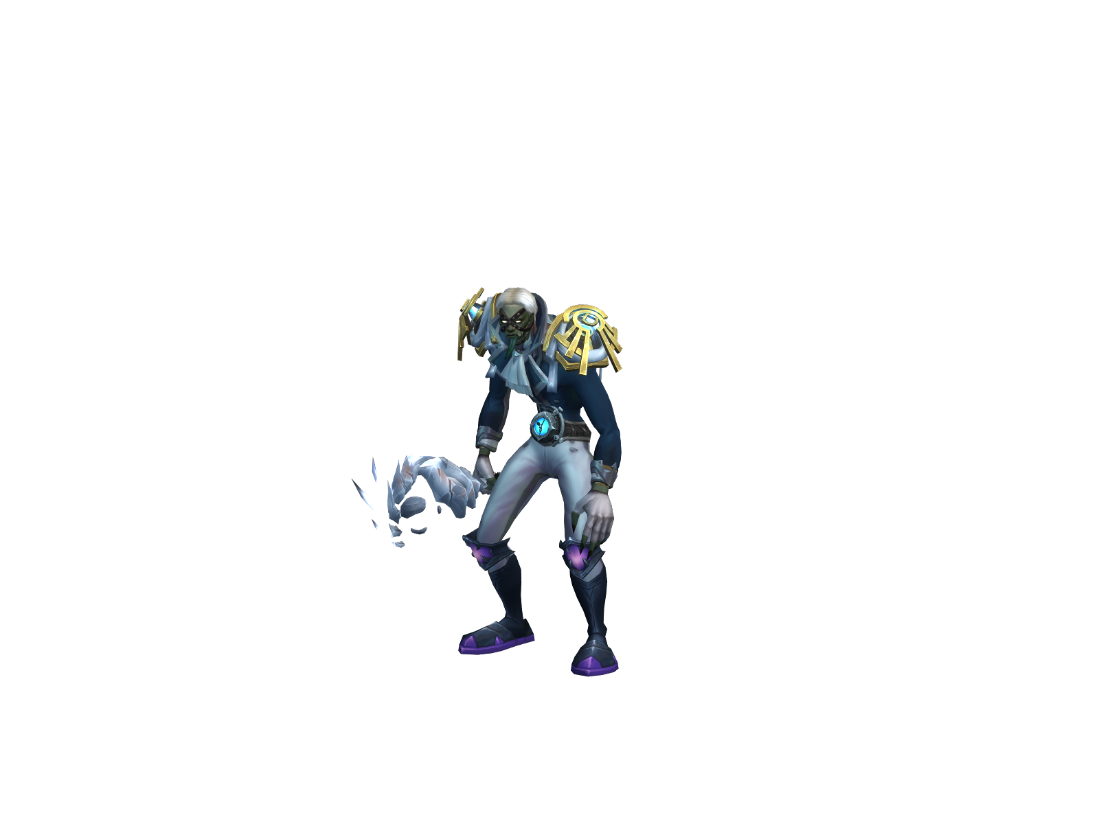 Ebomak 3D character render