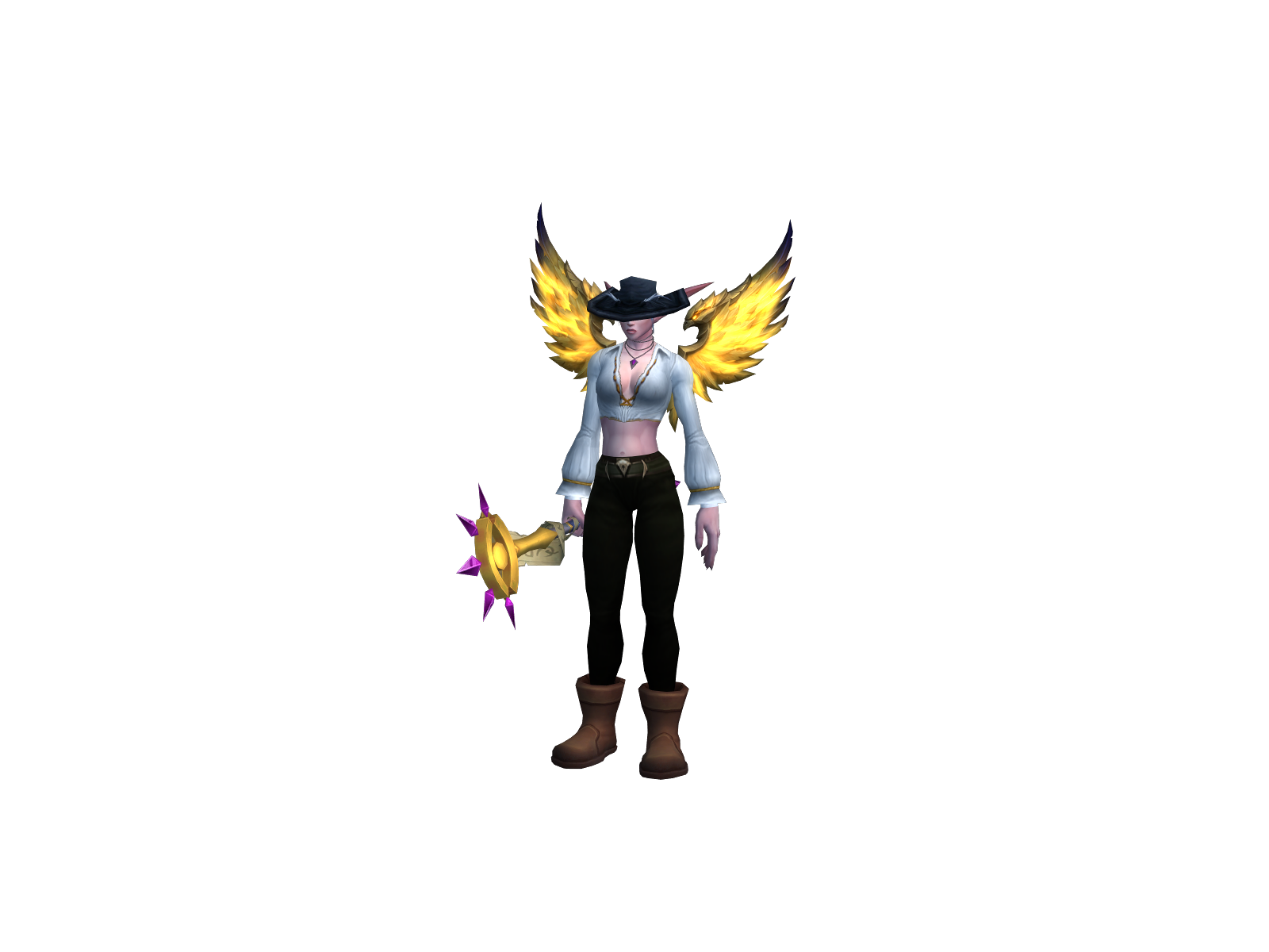 Válac 3D character render