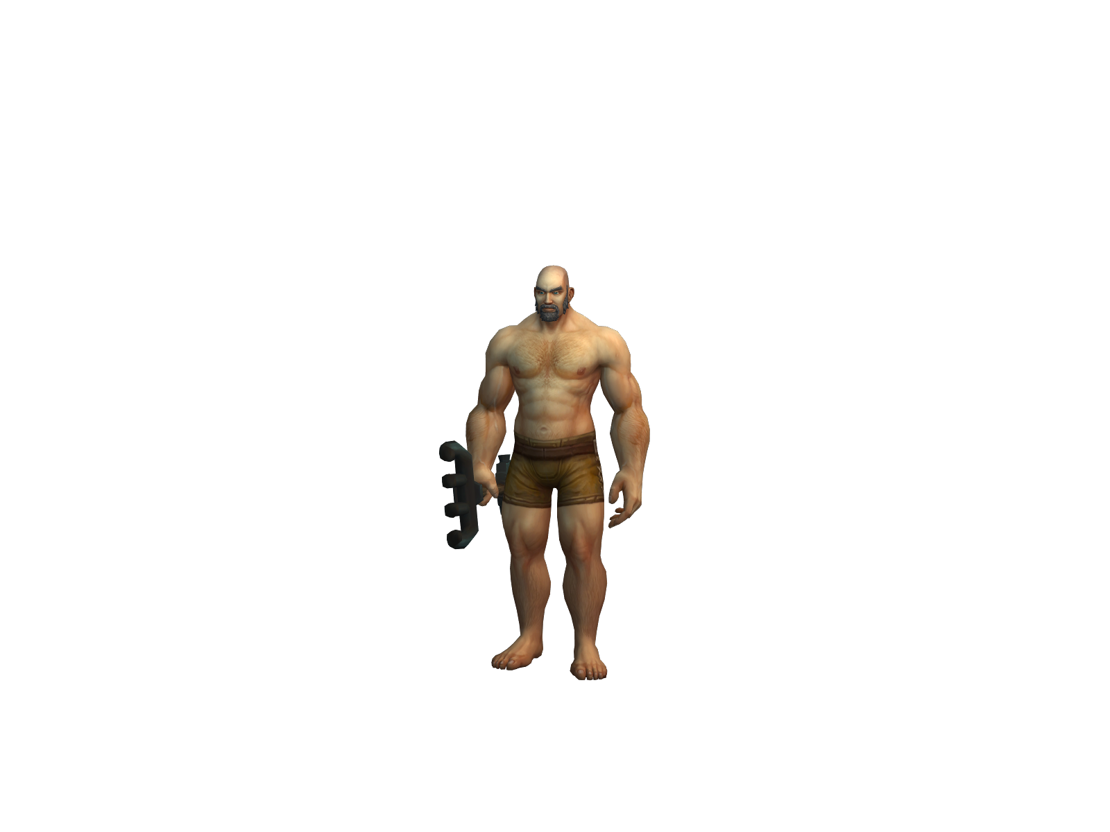 Variable 3D character render