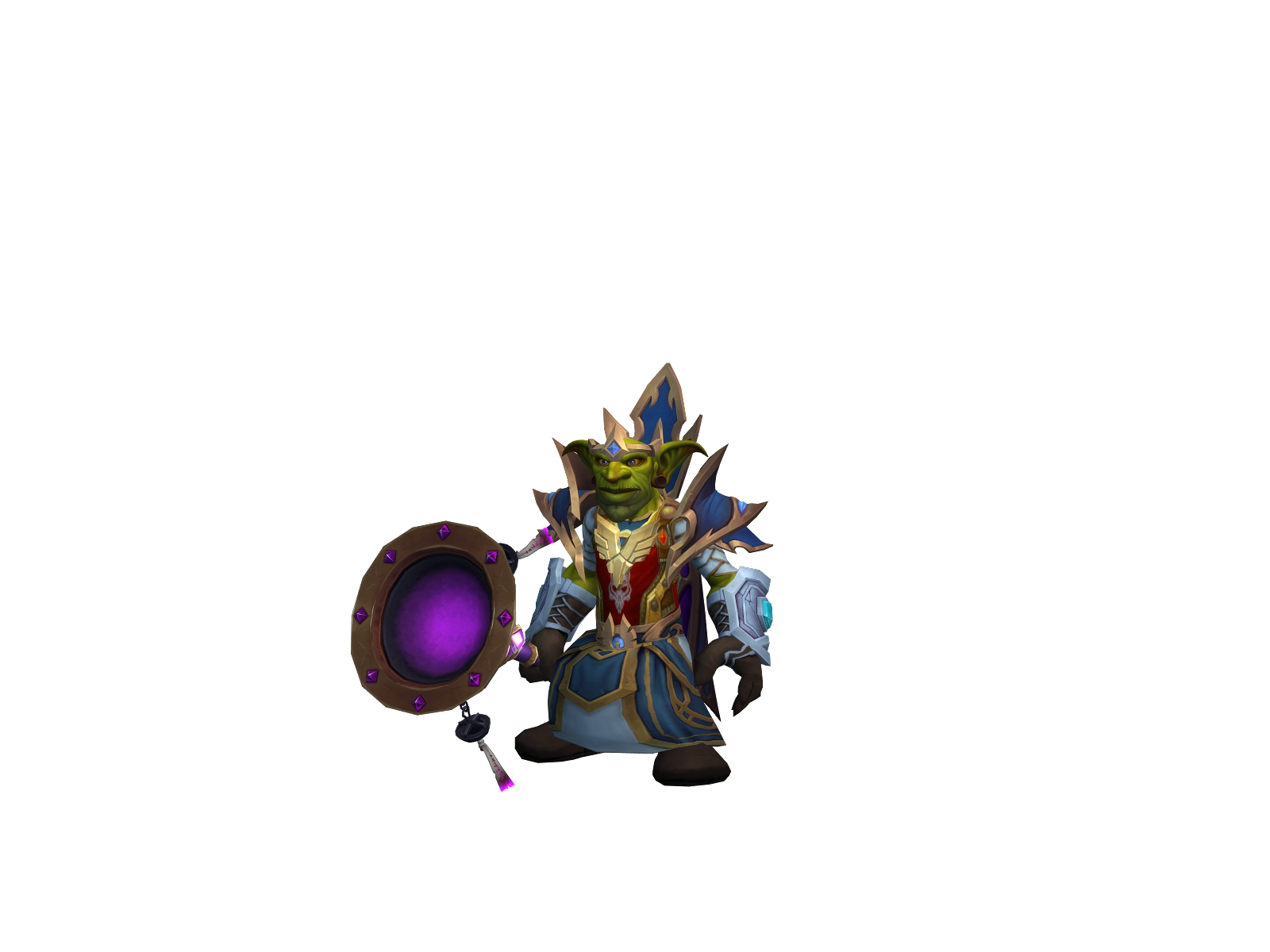 Crackcrack 3D character render