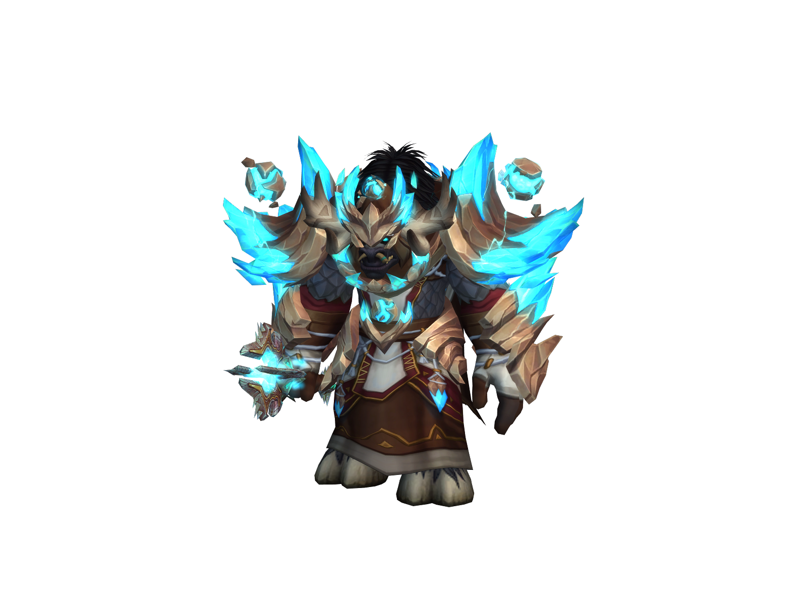 Tirndal 3D character render