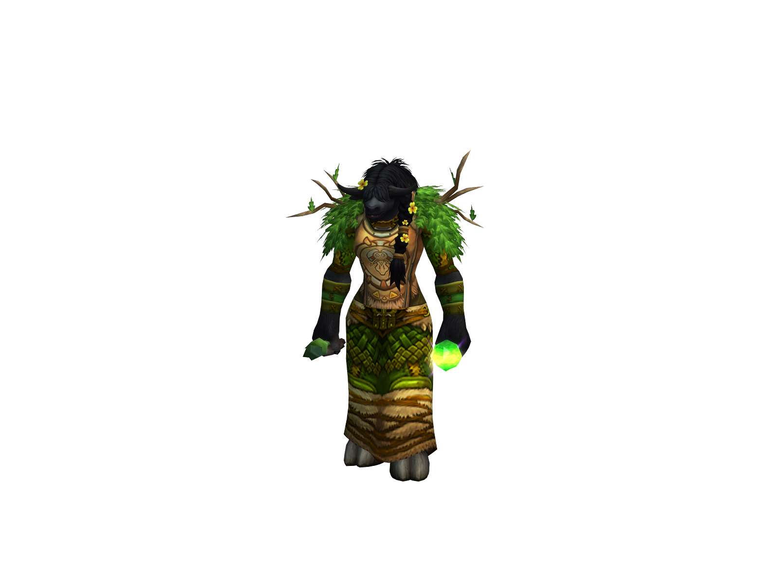 Qáo 3D character render
