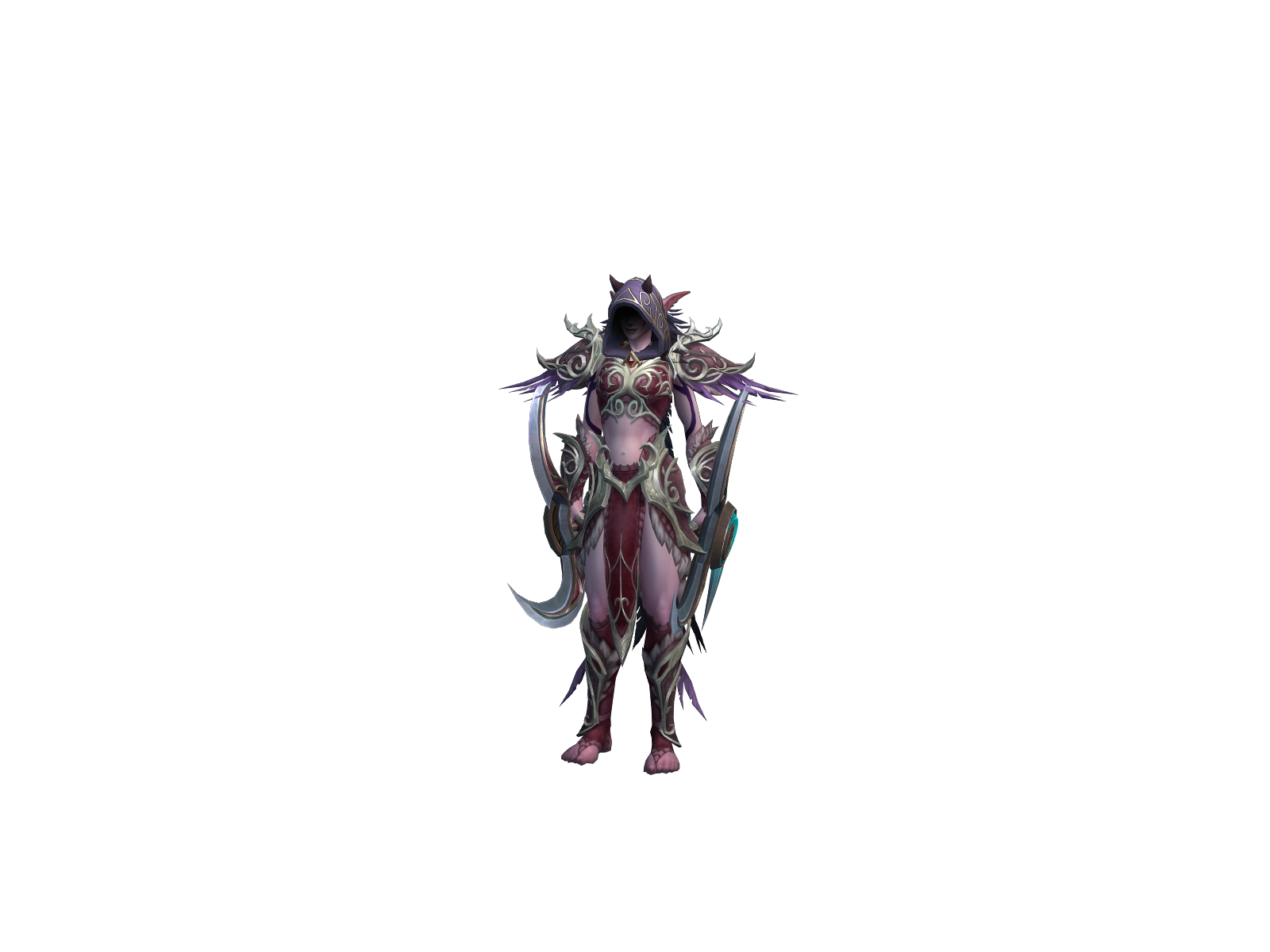 Demonchigga 3D character render