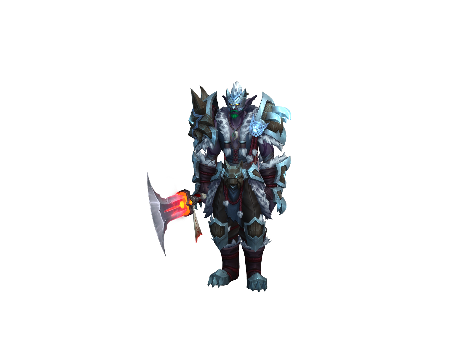 Blödhgârm 3D character render