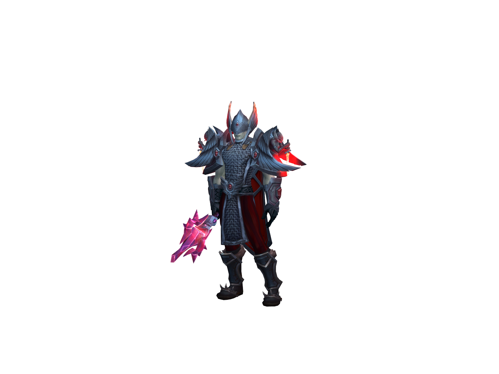 Auspice 3D character render