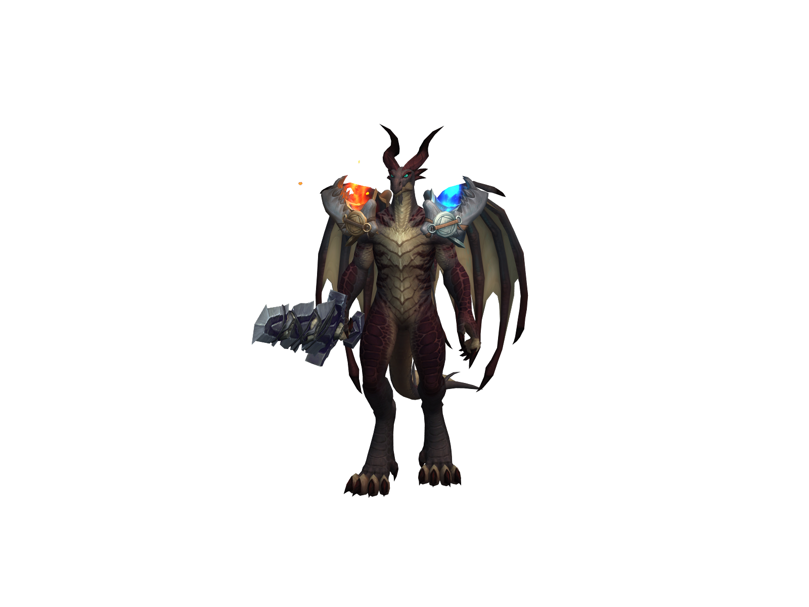 Brownola 3D character render
