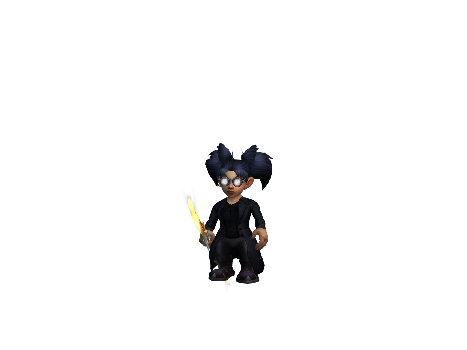 Warrg 3D character render
